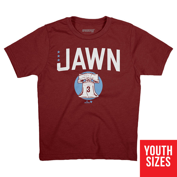 Bryce Harper: Philadelphia Text, Youth T-Shirt / Large - MLB - Maroon - Sports Fan Gear | breakingt