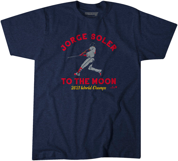 Jorge Soler: to The Moon, Adult T-Shirt / Medium - MLB - Sports Fan Gear | breakingt