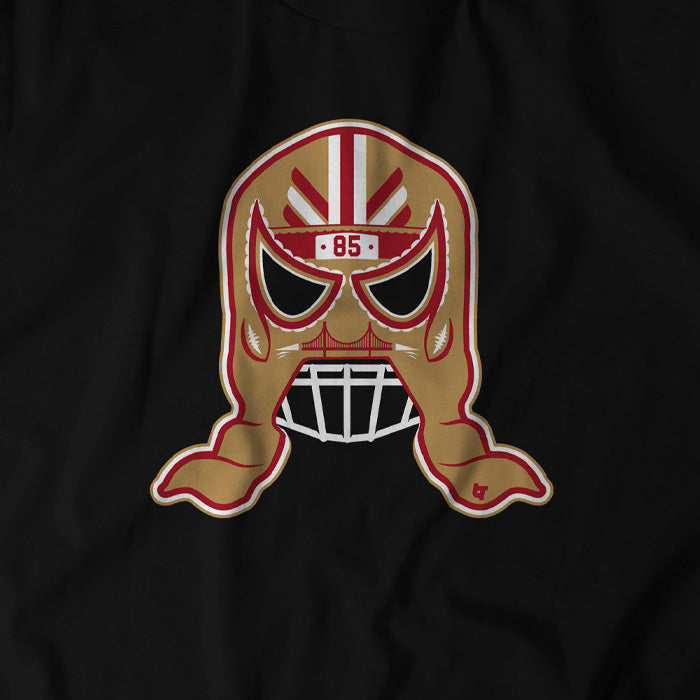 George Kittle: Lucha Mask Black & Red
