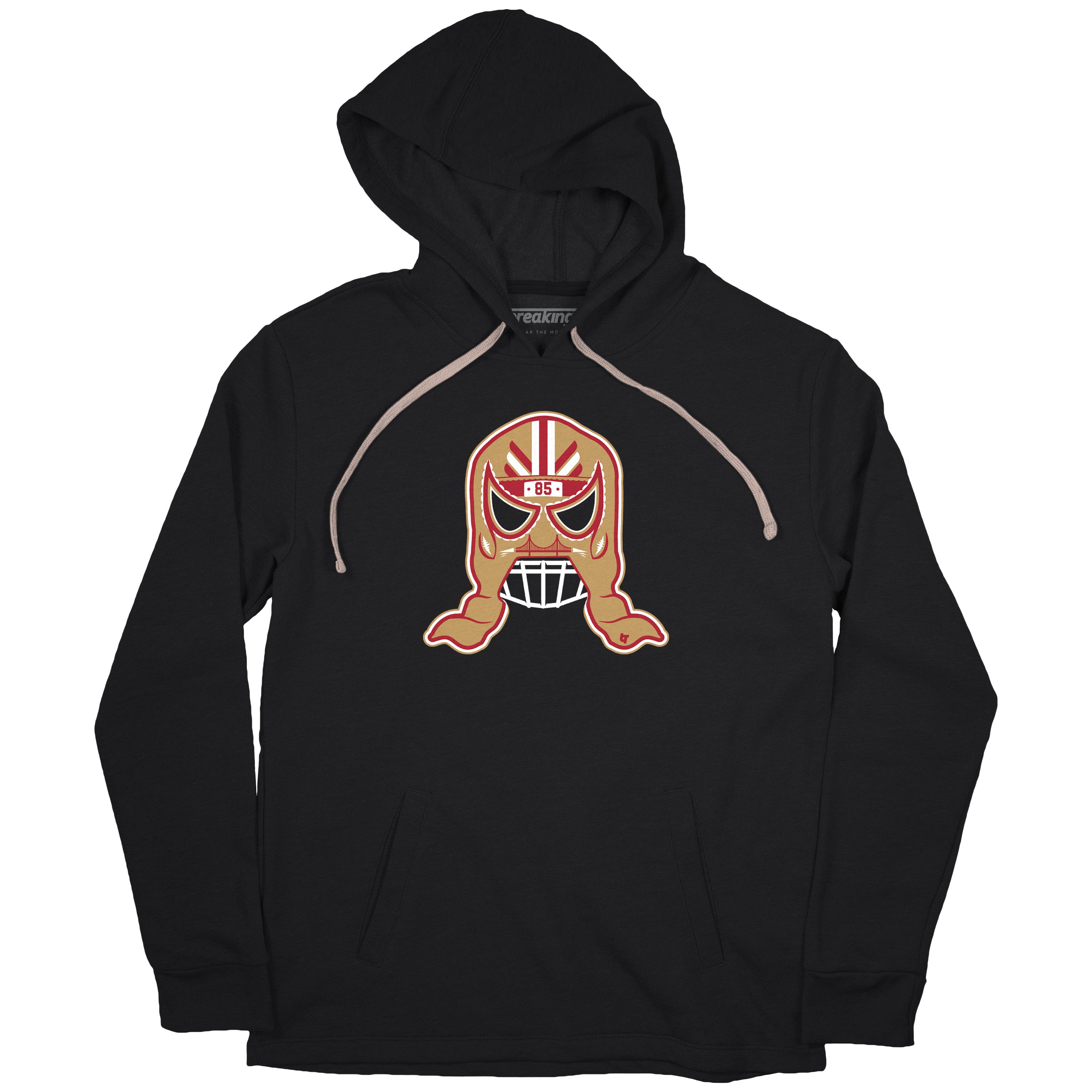George Kittle: Lucha Mask Black & Red