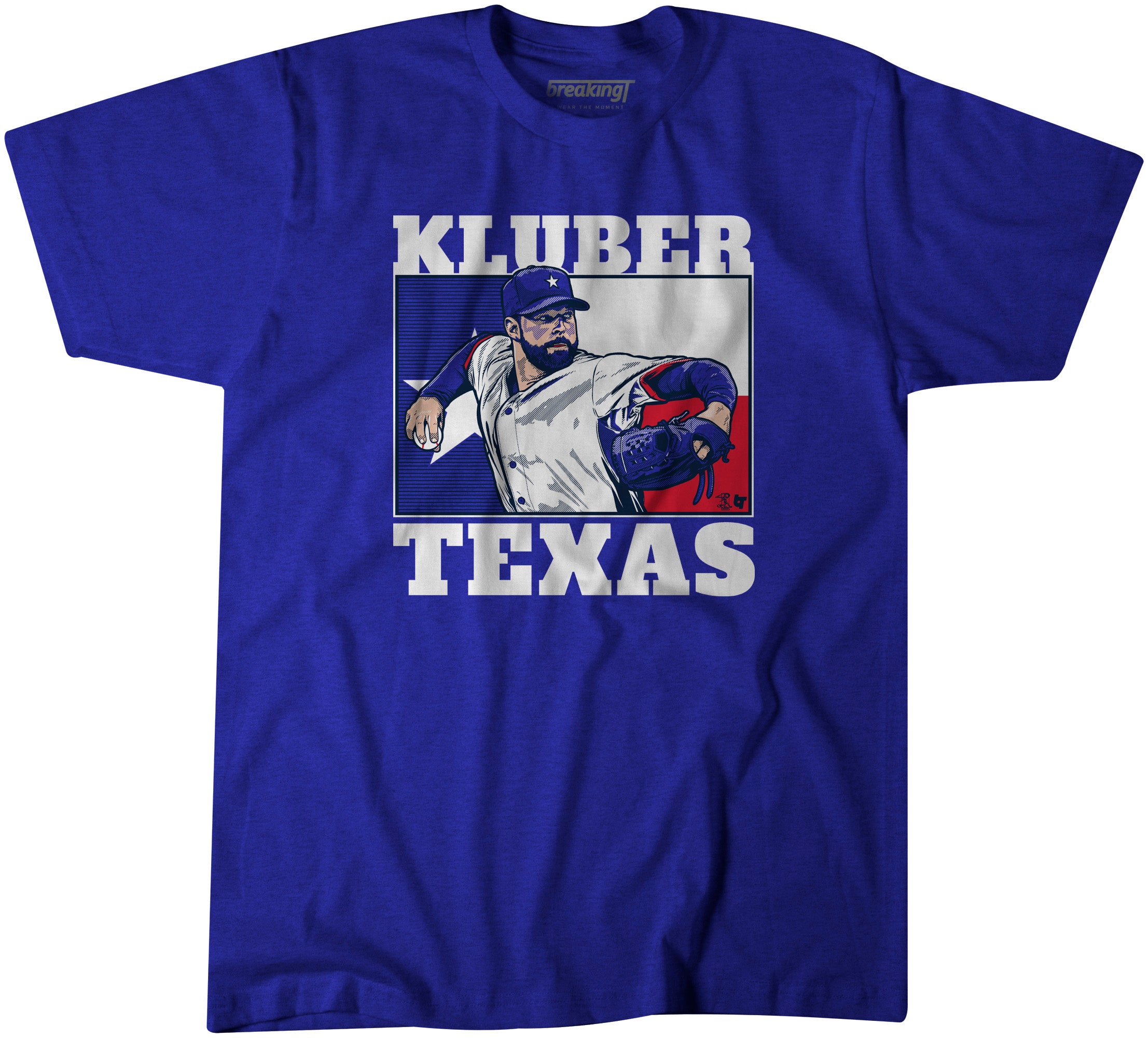 Corey Kluber Shirt, Texas Baseball - MLBPA Licensed - BreakingT