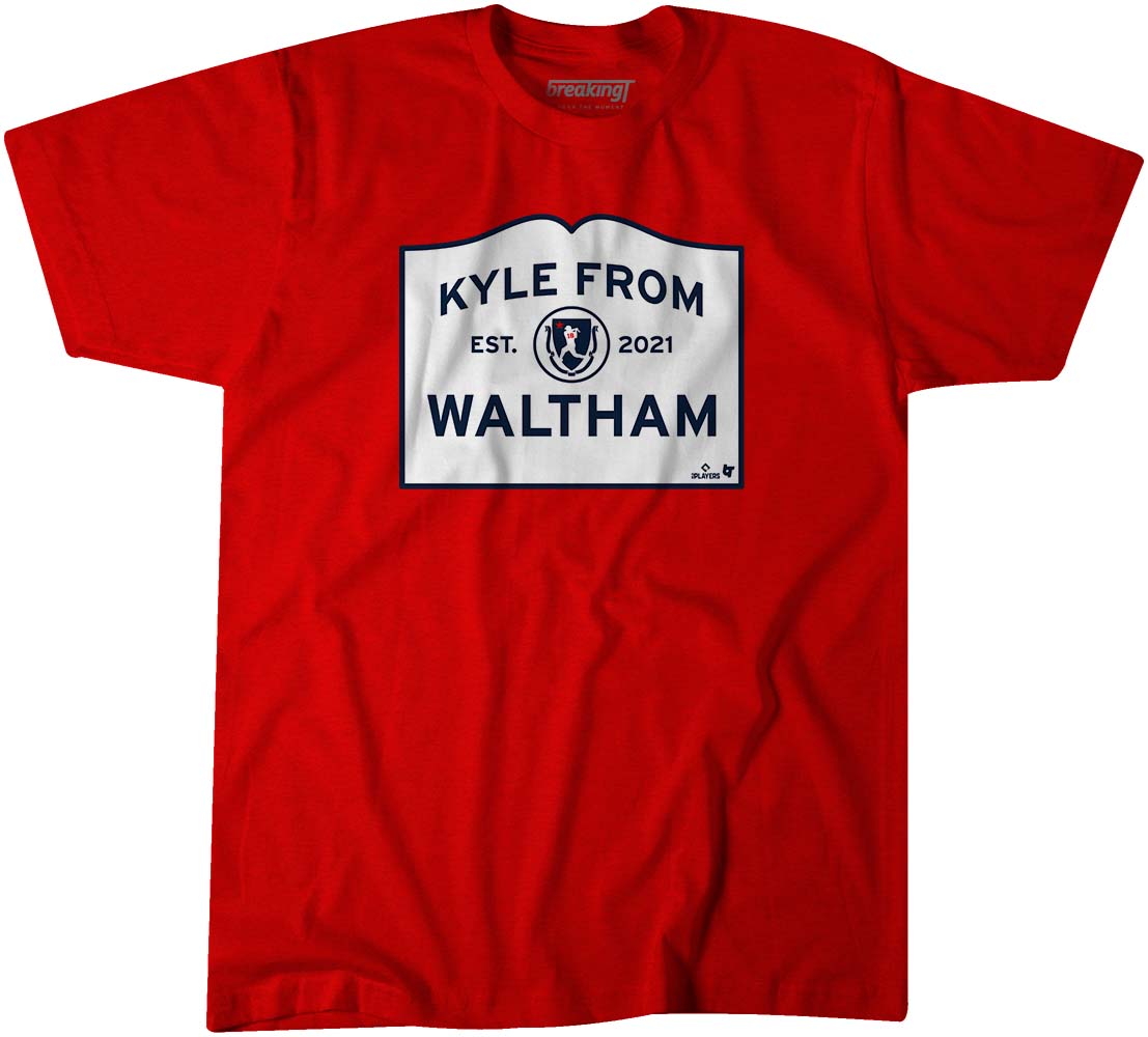 Waltham Hawks Shirt Kyle Schwarber Waltham Hawks Shirt - Teechipus