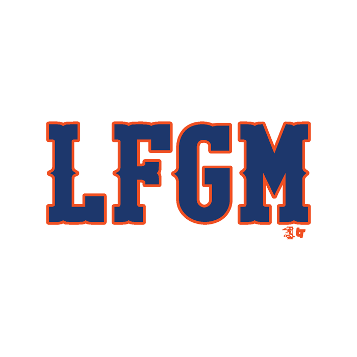 Pete Alonso: LFGM Polar Bear Shirt, NYC - MLBPA Licensed - BreakingT