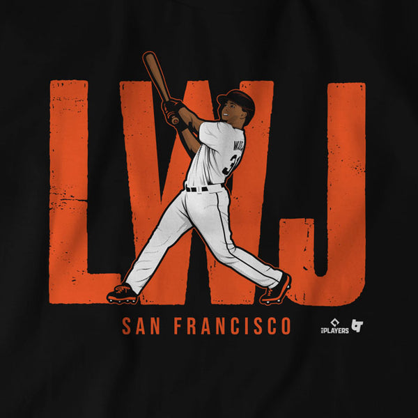 LaMonte Wade Jr. LWJ Shirt+Hoodie, S.F. - MLBPA Licensed - BreakingT