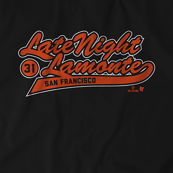 Lamonte Wade Jr: Late Night Lamonte, Women's V-Neck T-Shirt / Large - MLB - Sports Fan Gear | breakingt