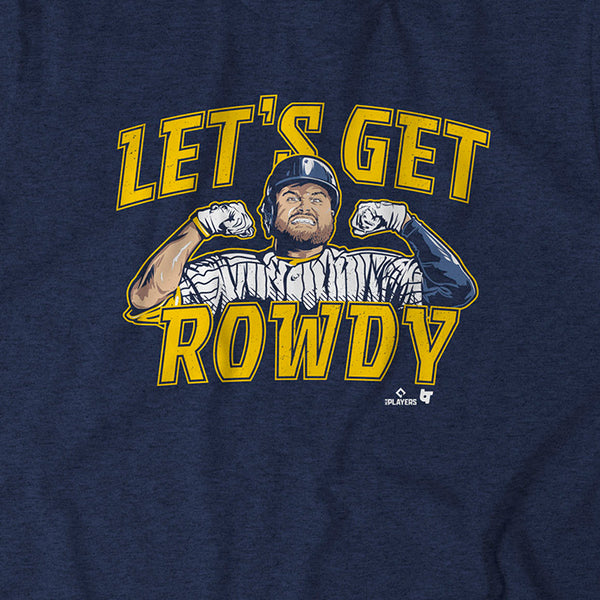 Let's Get Rowdy, Hoodie / Extra Large - MLB - Sports Fan Gear | breakingt