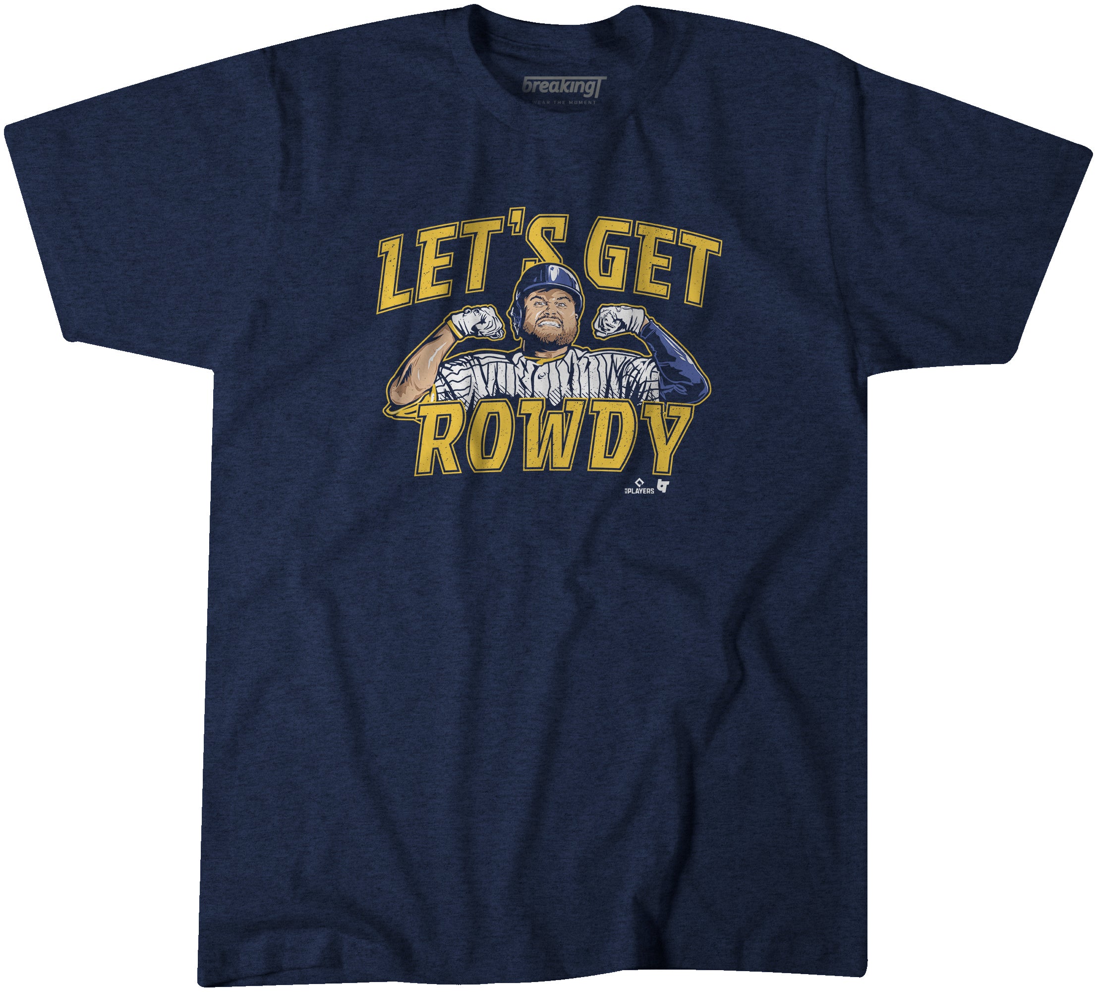 Rowdy Tellez Milwaukee Brewers Cheese hat let's get Rowdy signature shirt,  hoodie, sweater, long sleeve and tank top