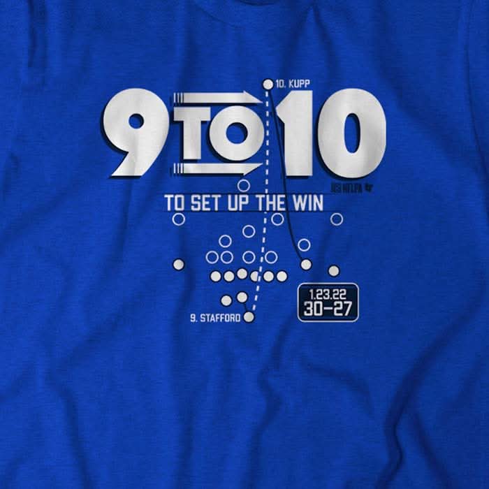 Matthew Stafford and Cooper Kupp: 9 To 10