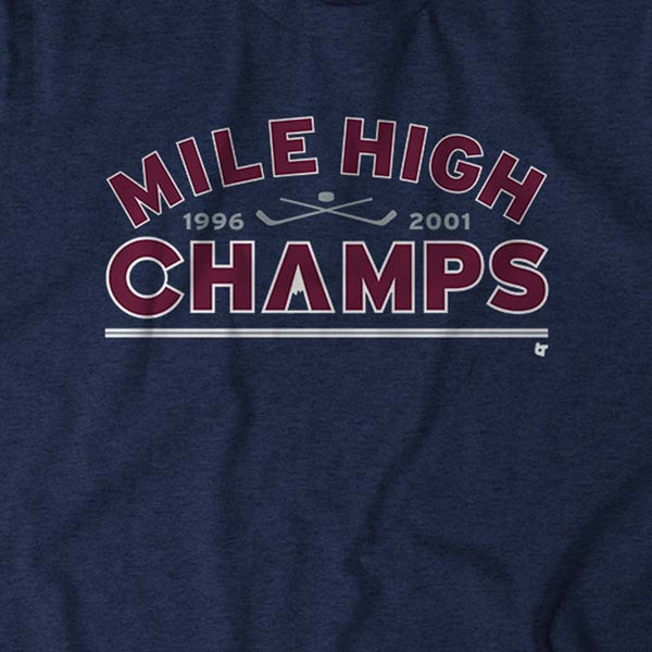 A new style just released on BreakingT for Avalanche fans - Mile High Hockey
