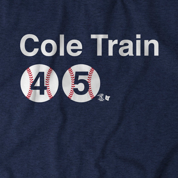 Gerrit Cole Shirt, Cole Train - Officially MLBPA Licensed - BreakingT