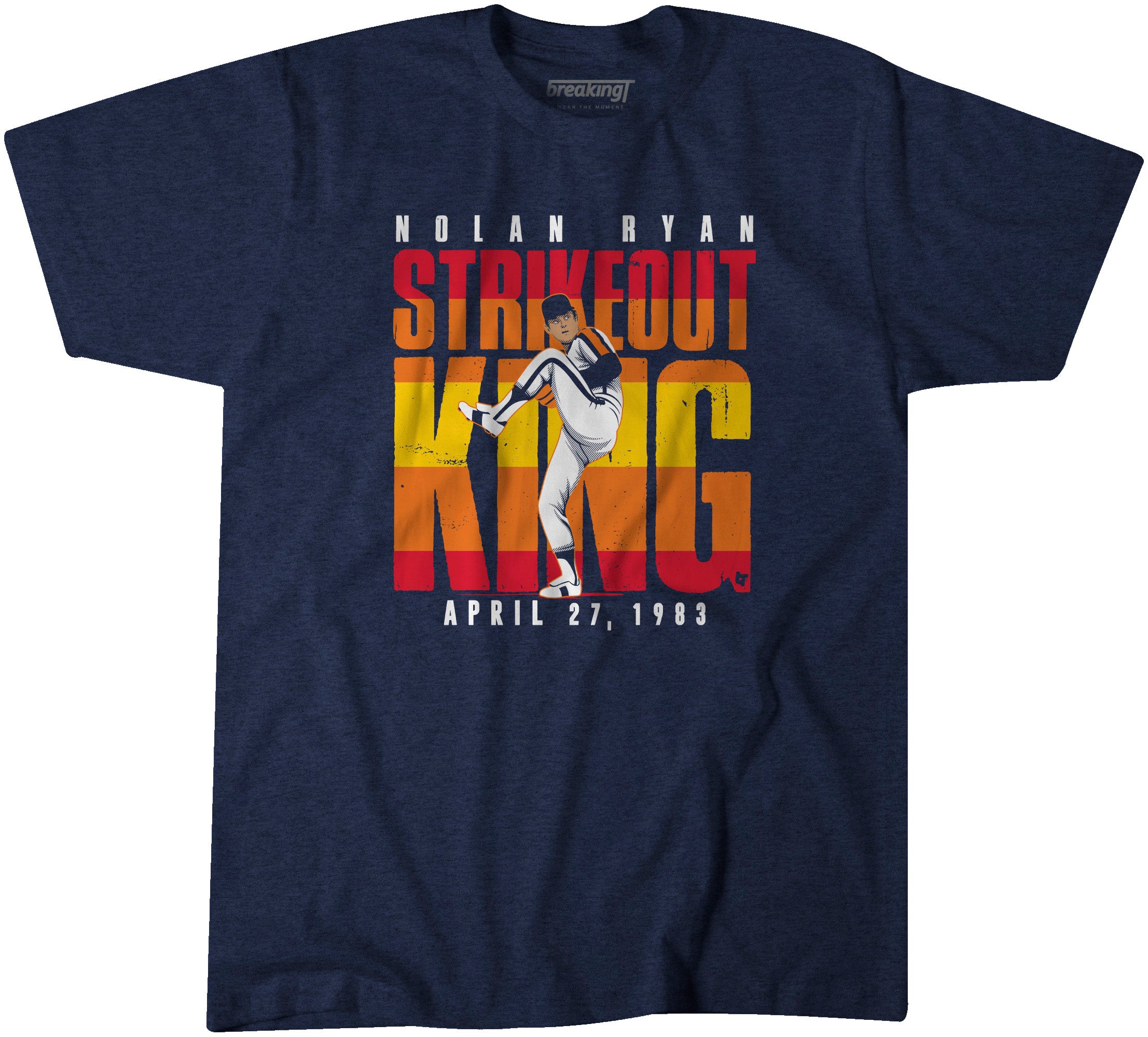 Nolan Ryan Shirt, Strikeout King, Houston