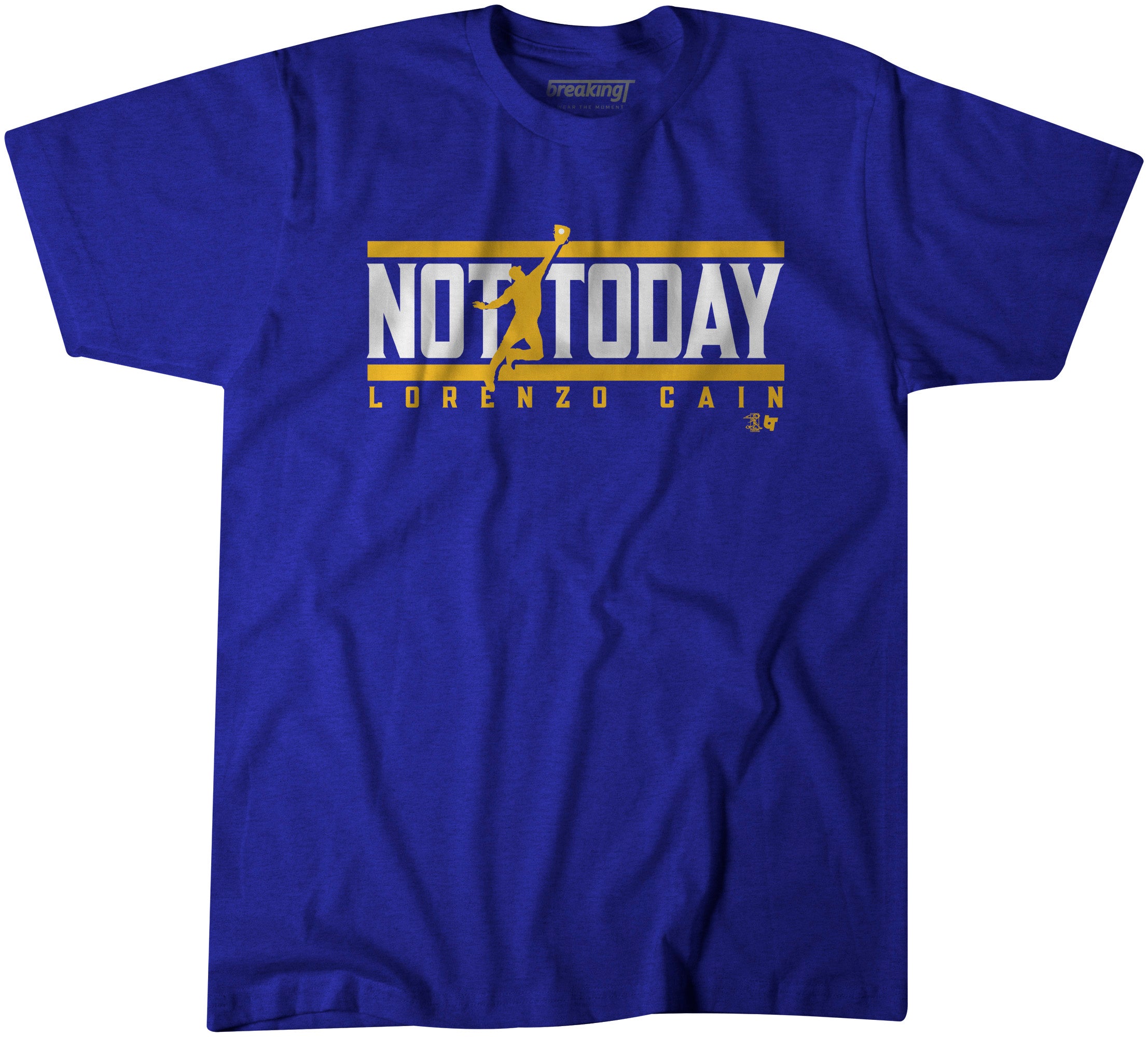 Not Today, Small / Adult T-Shirt - MLB - Blue - Sports Fan Gear | breakingt
