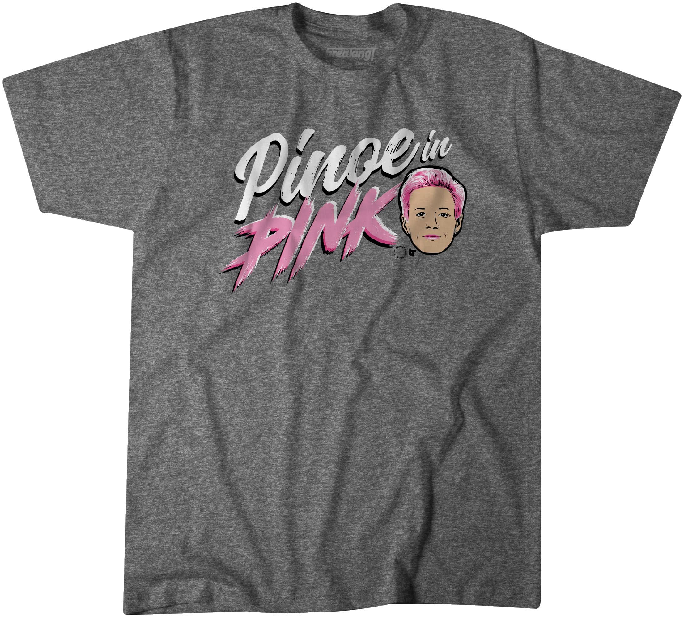 Pinoe in Pink