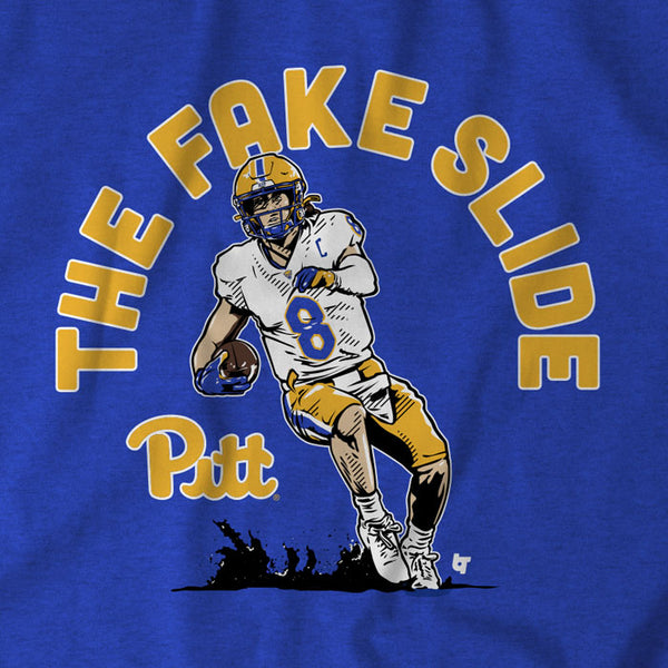 Kenny Pickett Fake Slide Shirt+Hoodie - NIL + Pitt Licensed -BreakingT