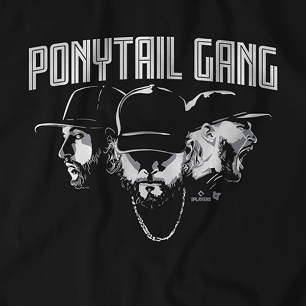 Official Ponytail Gang, Kopech Kimbrel And Hendriks T-Shirt - teezill