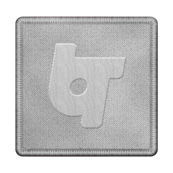 BreakingT Logo Patch Silver LE