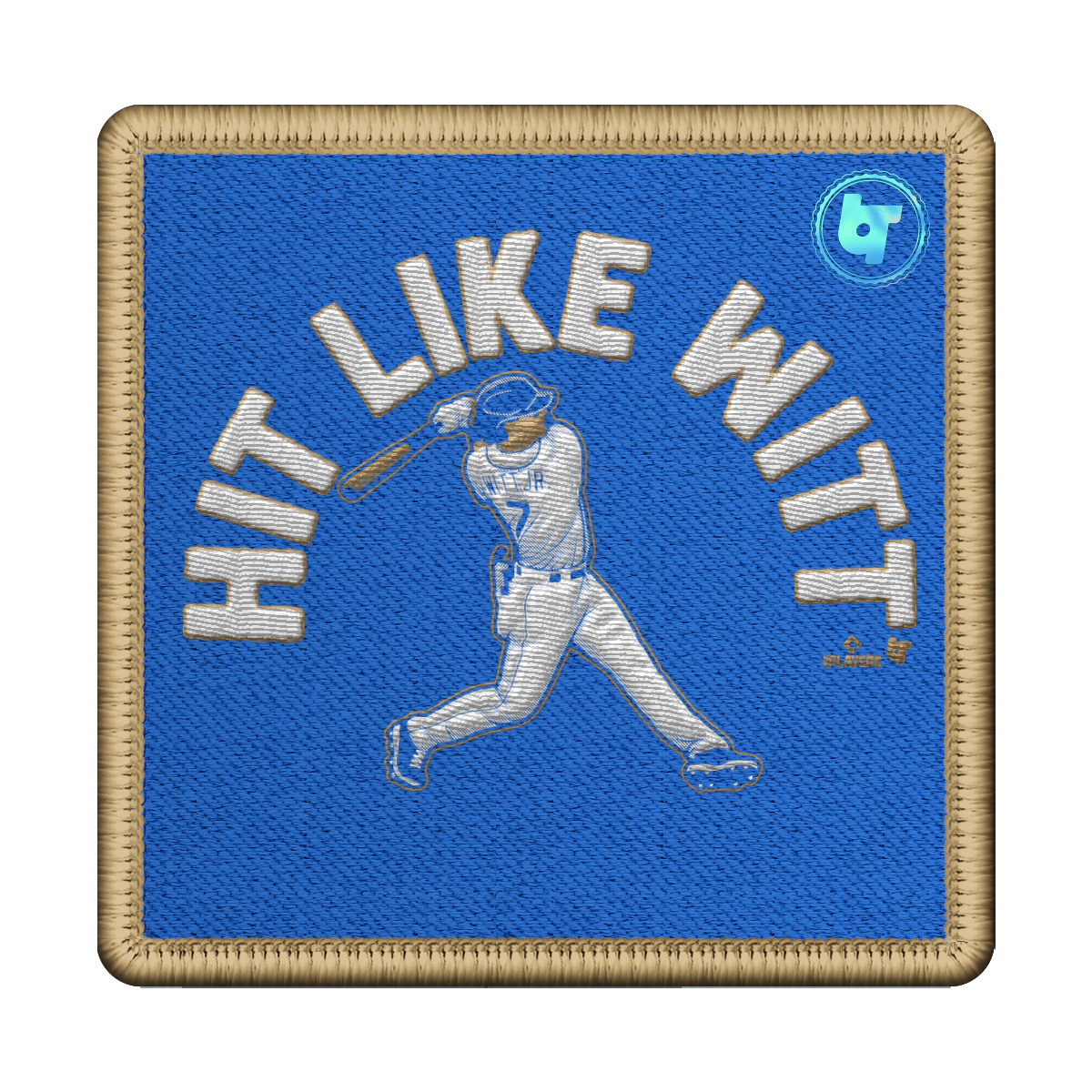 Bobby Witt Jr.: Hit Like Witt 1/1 Digital Patch