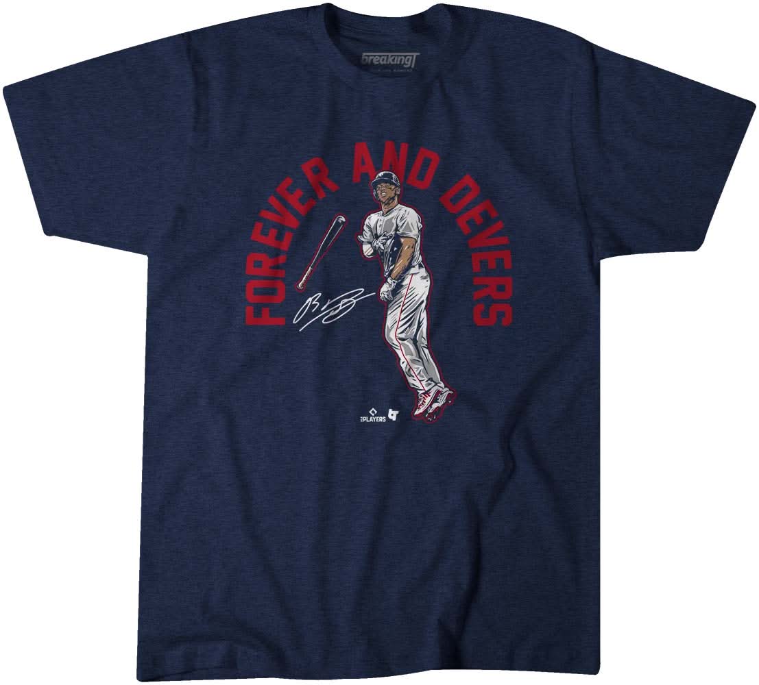 Rafael Devers: Forever And Devers Adult T-Shirt