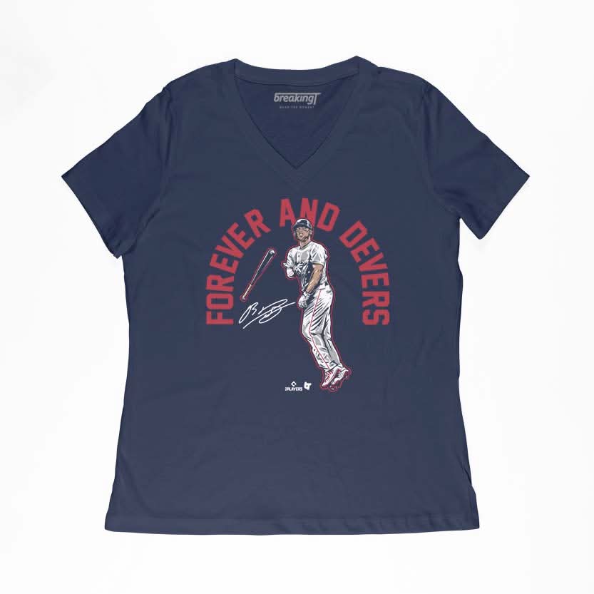 Rafael Devers: Forever And Devers Adult T-Shirt