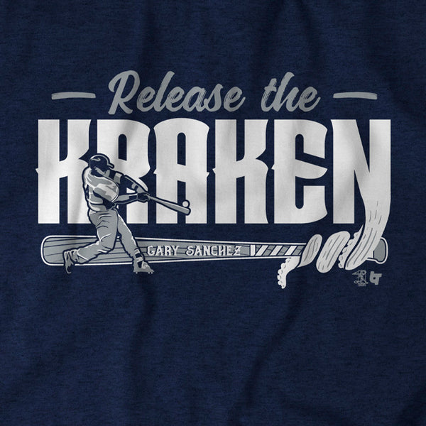 Gary Sánchez El Kraken MLBPA T-Shirt, hoodie, sweater, long sleeve and tank  top