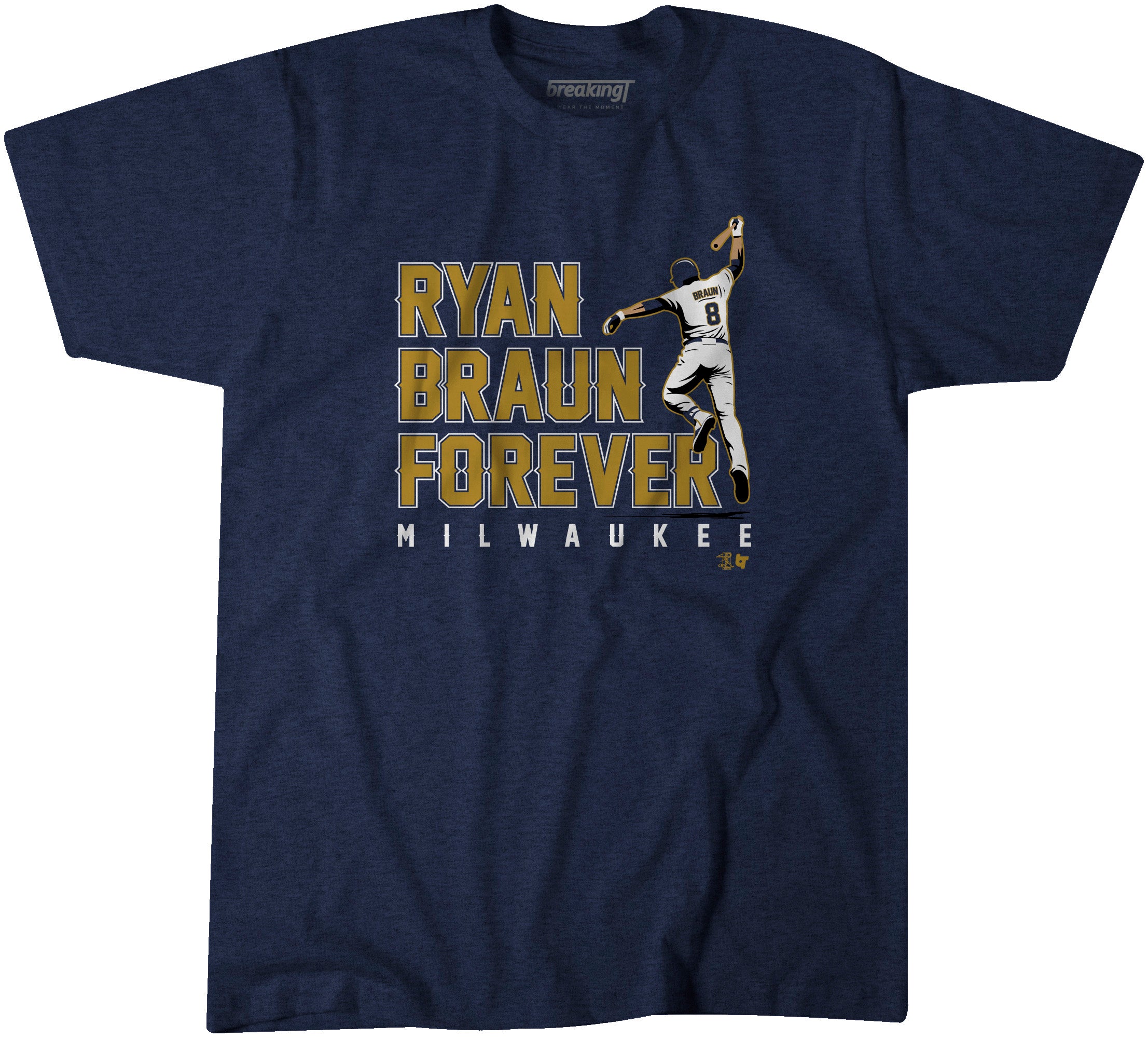 Ryan Braun Forever, 3XL - MLB - Blue - Sports Fan Gear | breakingt
