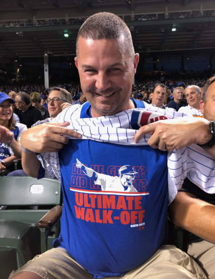 David Bote Shirts, Walk-Off, MLBPA