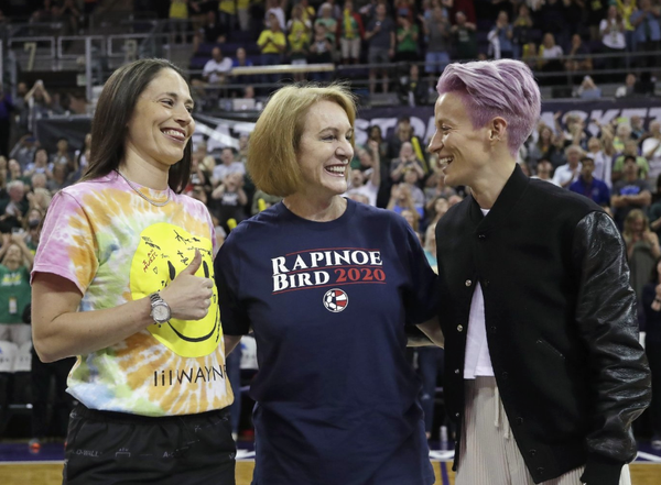 Megan Rapinoe Sue Bird Shirt Rapinoe Bird 2020 BreakingT