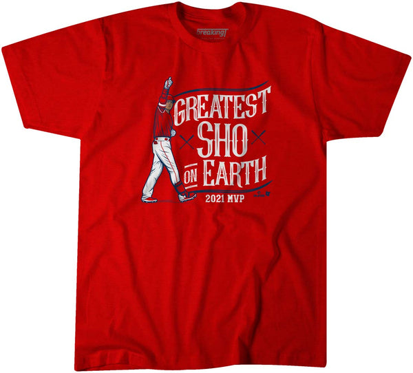 Shohei Ohtani: Greatest Sho on Earth, Adult T-Shirt / 3XL - MLB - Sports Fan Gear | breakingt