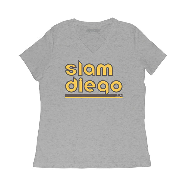 Slam Diego, Adult T-Shirt / White / Medium - MLB - White - Sports Fan Gear | breakingt