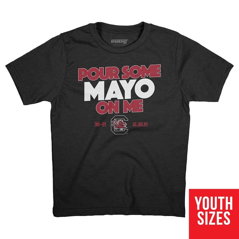 South Carolina: Pour Some Mayo on Me Adult T-Shirt