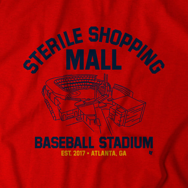 Sterile Shopping Mall Atlanta Stadium