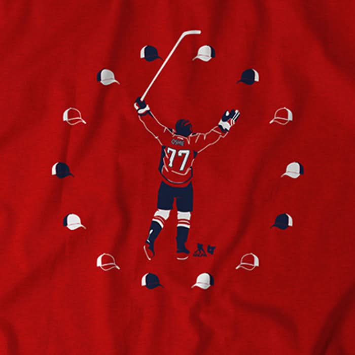 T.J. Oshie: Hat Trick Adult T-Shirt