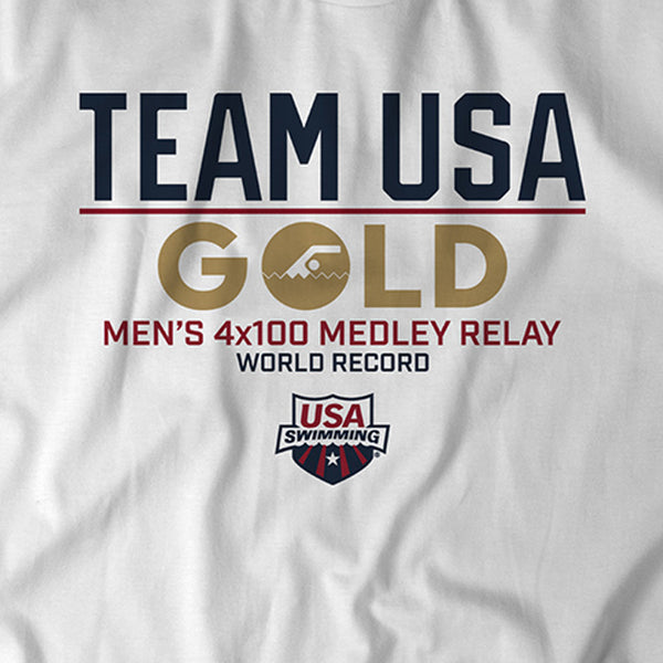 Team USA Gold: Men's 4x100m Medley Relay
