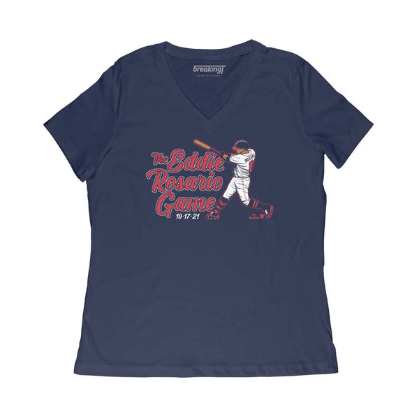 Eddie Rosario: Super Rosario, Adult T-Shirt / 4XL - MLB - Sports Fan Gear | breakingt