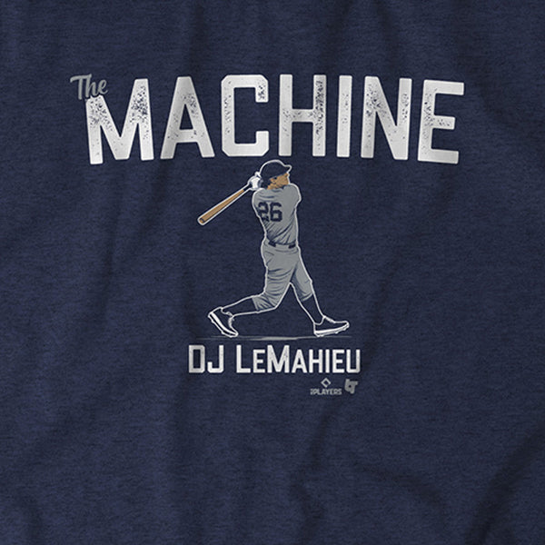 DJ LeMahieu The Machine Apparel, NYC - MLBPA Licensed - BreakingT
