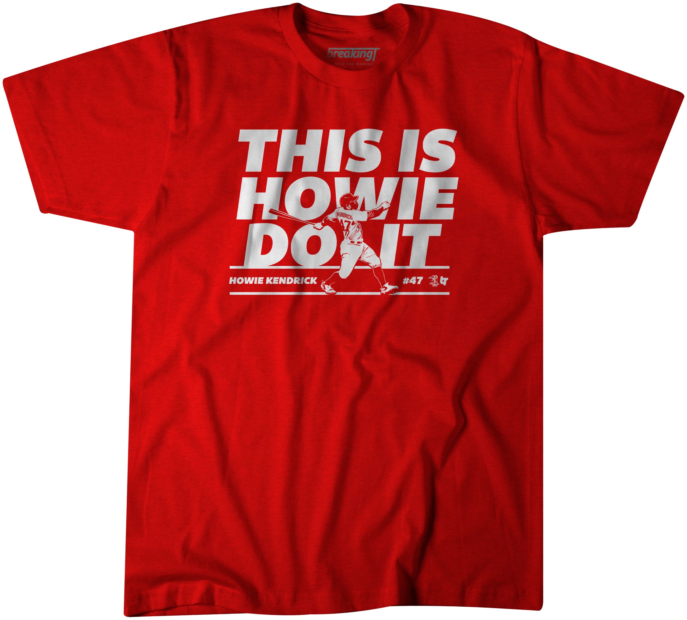 This Is Howie Do It, Medium / Adult T-Shirt - MLB - Red - Sports Fan Gear | breakingt