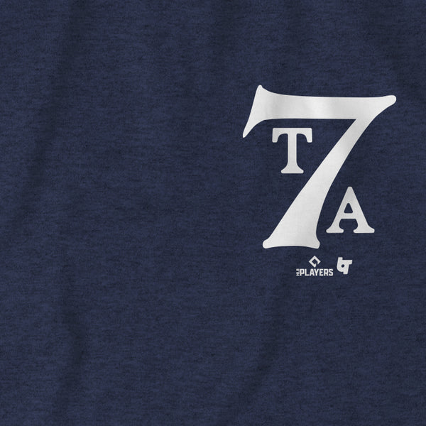 Tim Anderson: TA7, Adult T-Shirt / Extra Large - MLB - Sports Fan Gear | breakingt