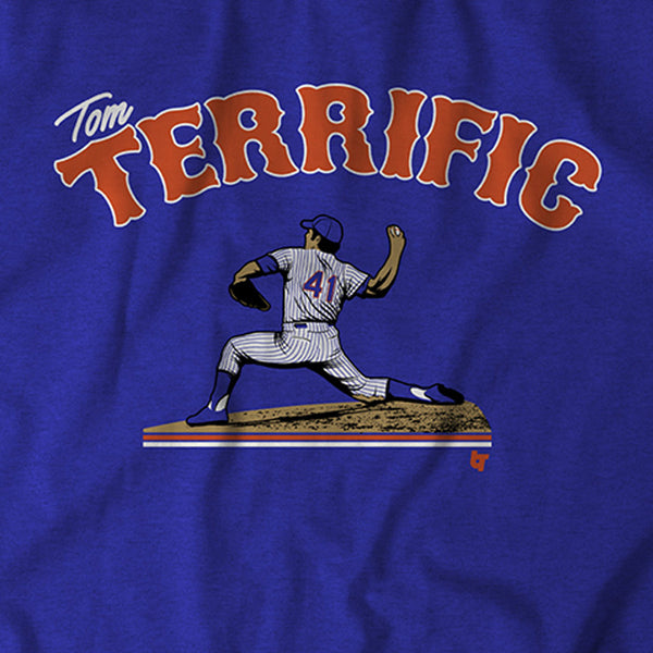 Tom Seaver Tom Terrific Shirt, New York - MLBPAA Licensed - BreakingT