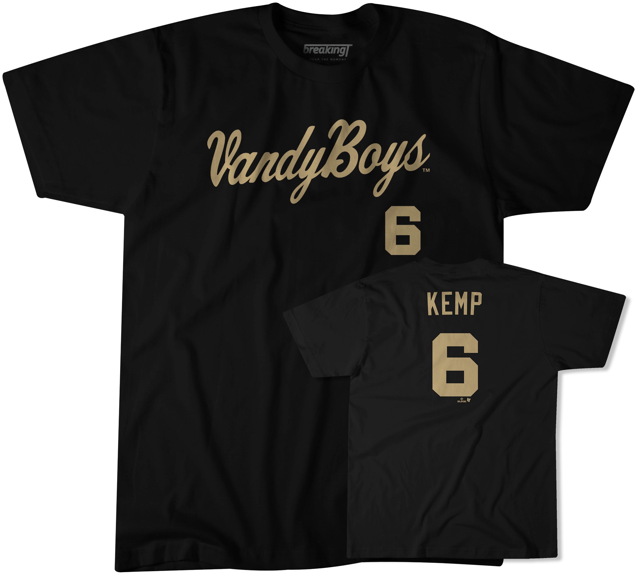 Tony Kemp Vandy Boys Shirt - Officially Licensed - BreakingT