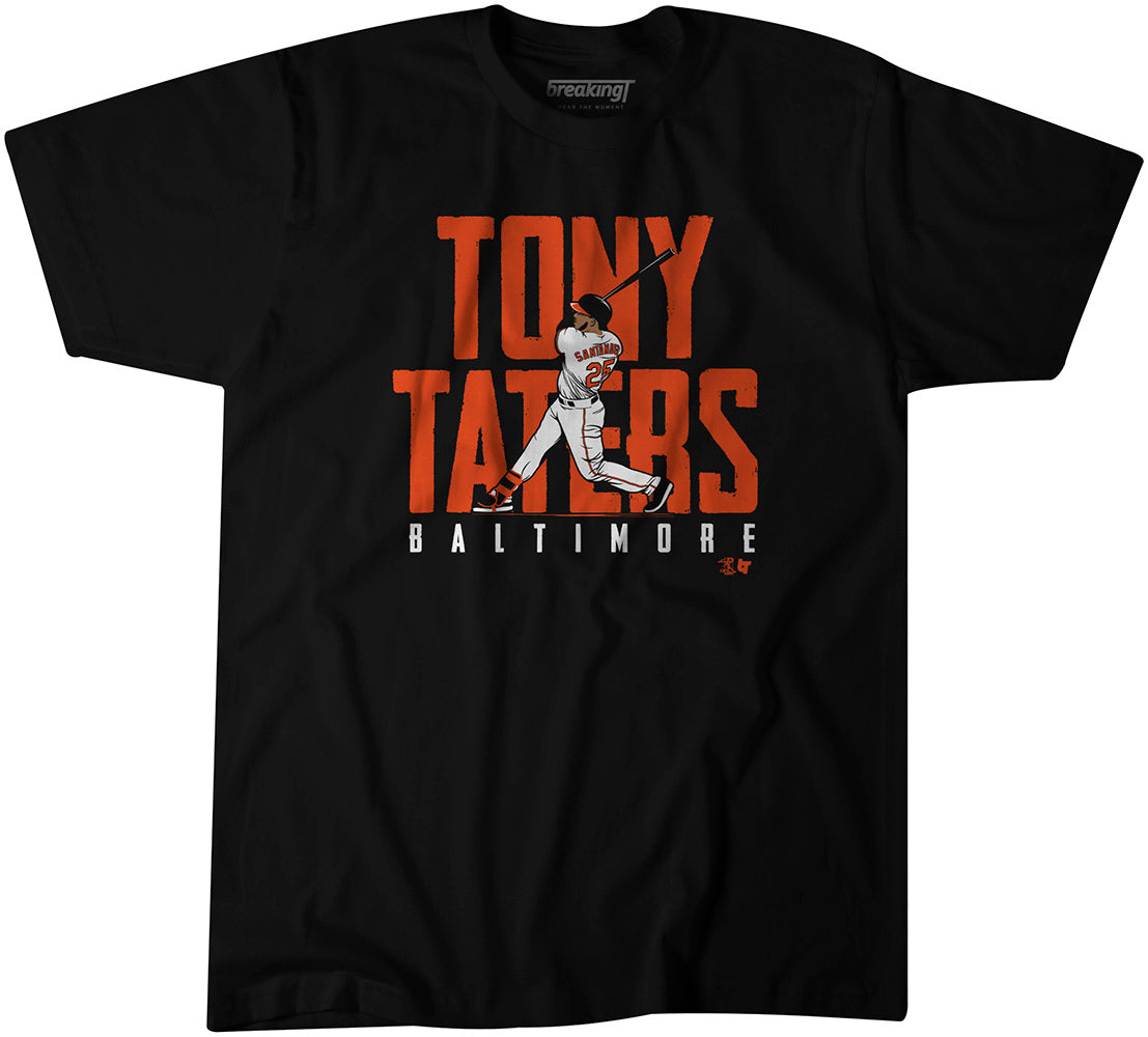 Tony Taters, Adult T-Shirt / Small - MLB - Sports Fan Gear | breakingt