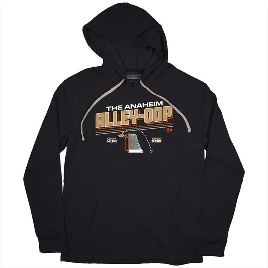 Trevor Zegras & Sonny Milano: The Anaheim Alley-Oop Adult T-Shirt