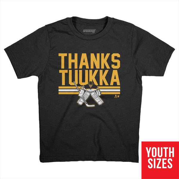 Tuukka Rask: Thanks Tuukka