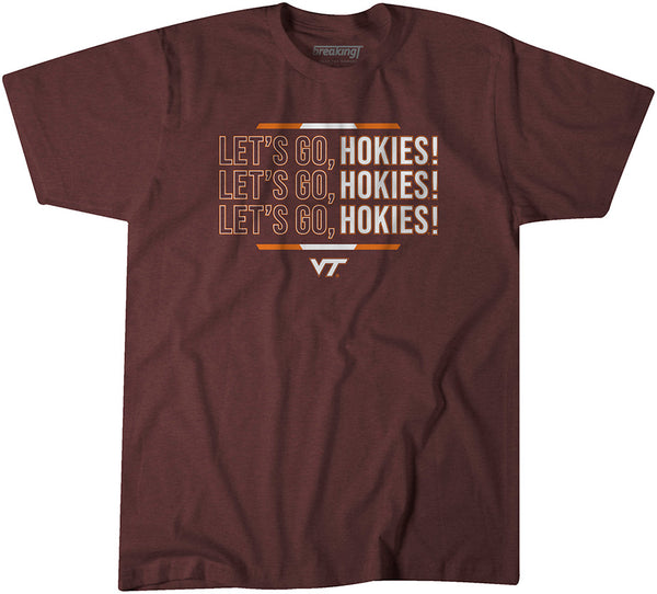 Virginia Tech Hokies Let's Go Hokies Pajamas Set - Growkoc