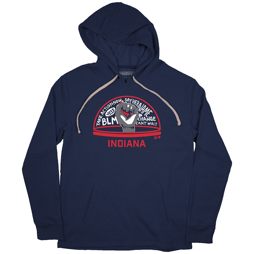 The wnbpa Speaks Hoodie: Indiana, 3XL - wnbpa - Sports Fan Gear | BreakingT