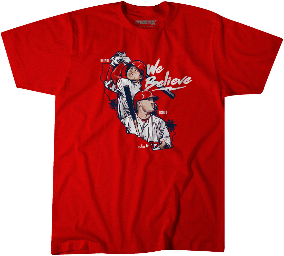 We Believe: Los Angeles, Adult T-Shirt / Small - MLB - Sports Fan Gear | breakingt