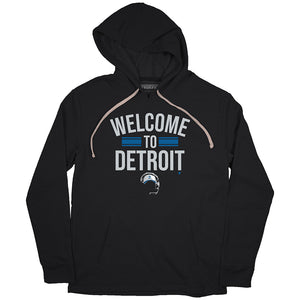 Welcome to Detroit T-Shirt | Detroit Pro Football