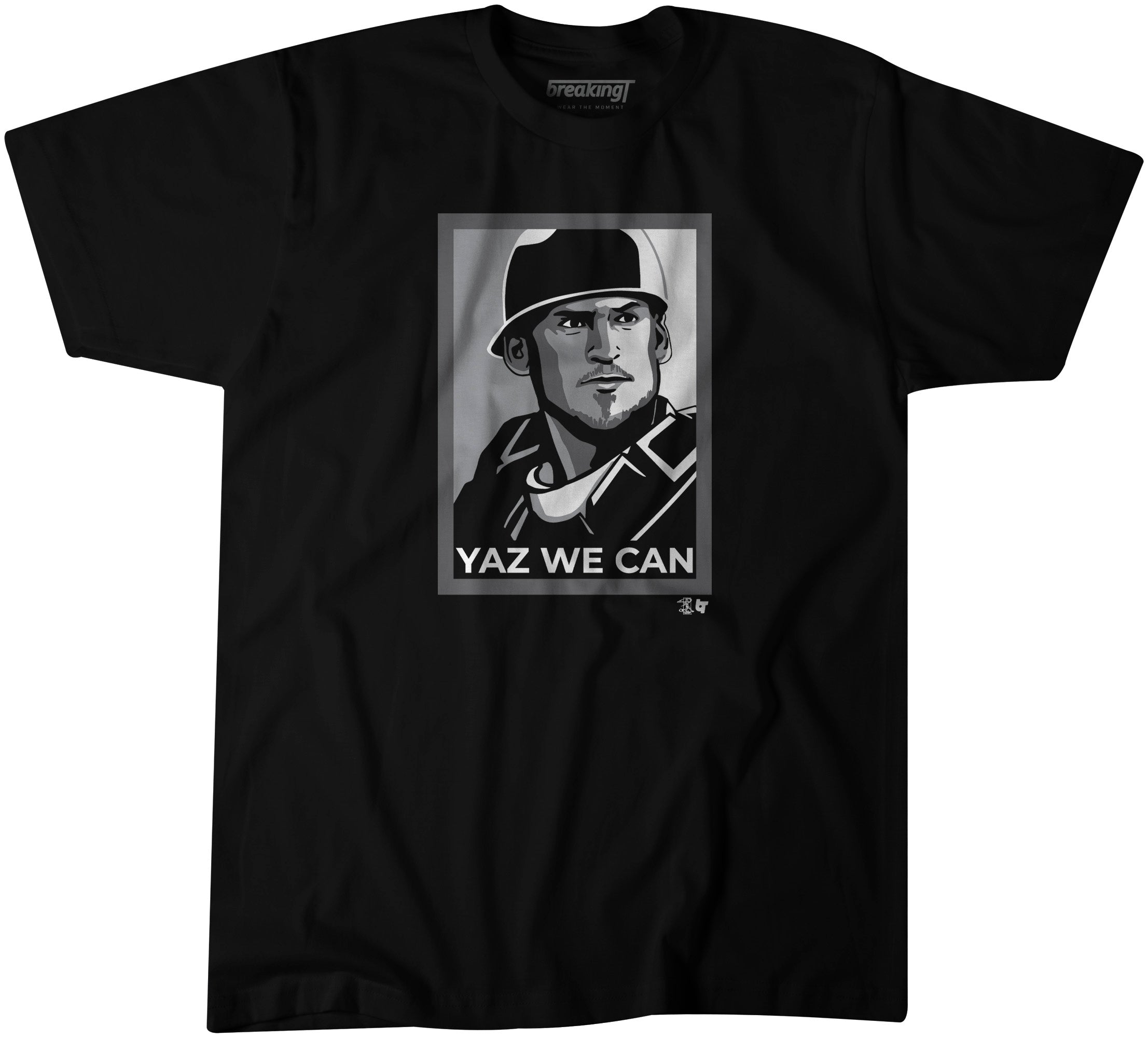 Yaz We Can, Medium / Adult T-Shirt - MLB - Black - Sports Fan Gear | breakingt