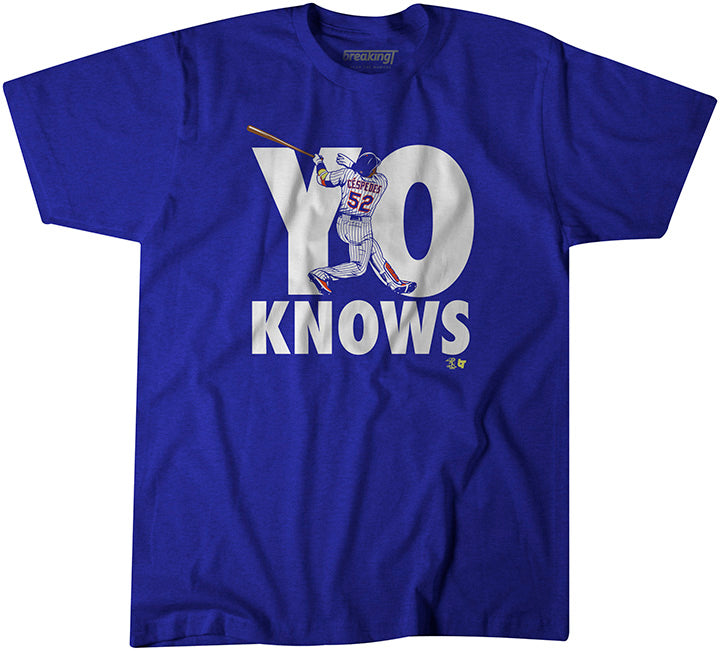 Yoenis Cespedes Yo Knows Shirt - MLBPA Licensed - BreakingT