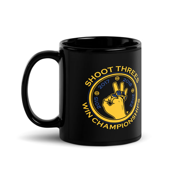 Shoot Threes & Win Championships Mug