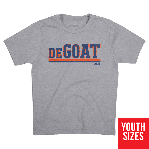 Jacob deGrom deGOAT Shirt, New York - MLBPA Licensed - BreakingT